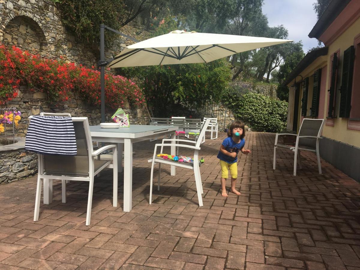 Villa Olivari - Apt La Lavanda Camogli Zewnętrze zdjęcie